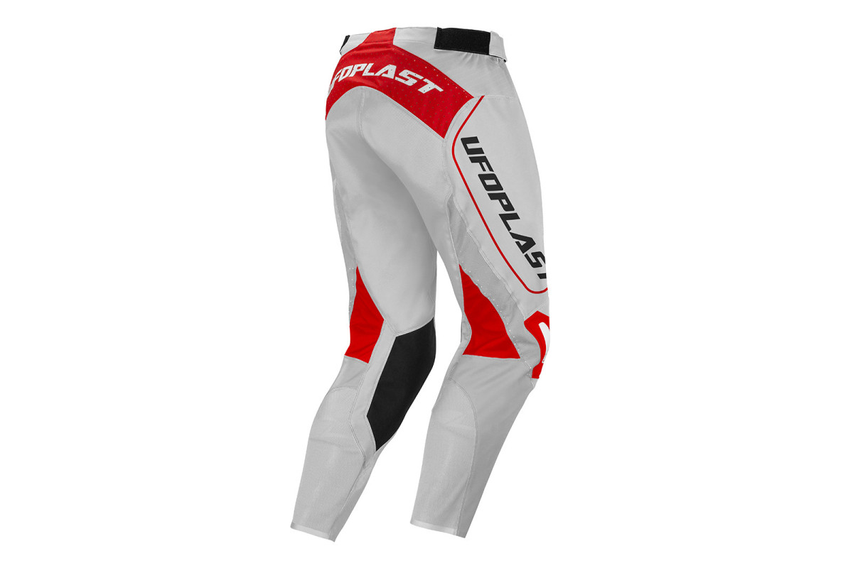 Motocross Ares pants gray and red - CLOTHING - PX13004-EB - Ufo Plast