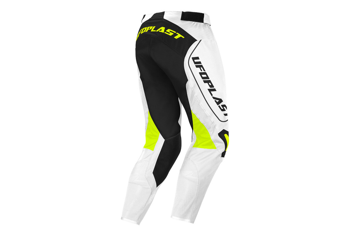 Motocross Ares pants white and black - CLOTHING - PX13004-WK - Ufo Plast