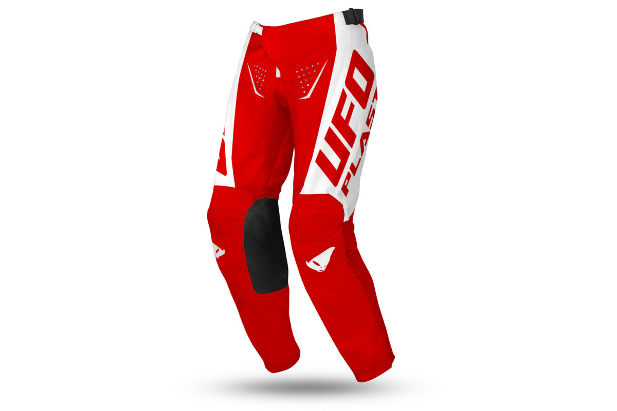 Motocross Oblivion Pants red and white - CLOTHING - PX13005-BW - Ufo Plast