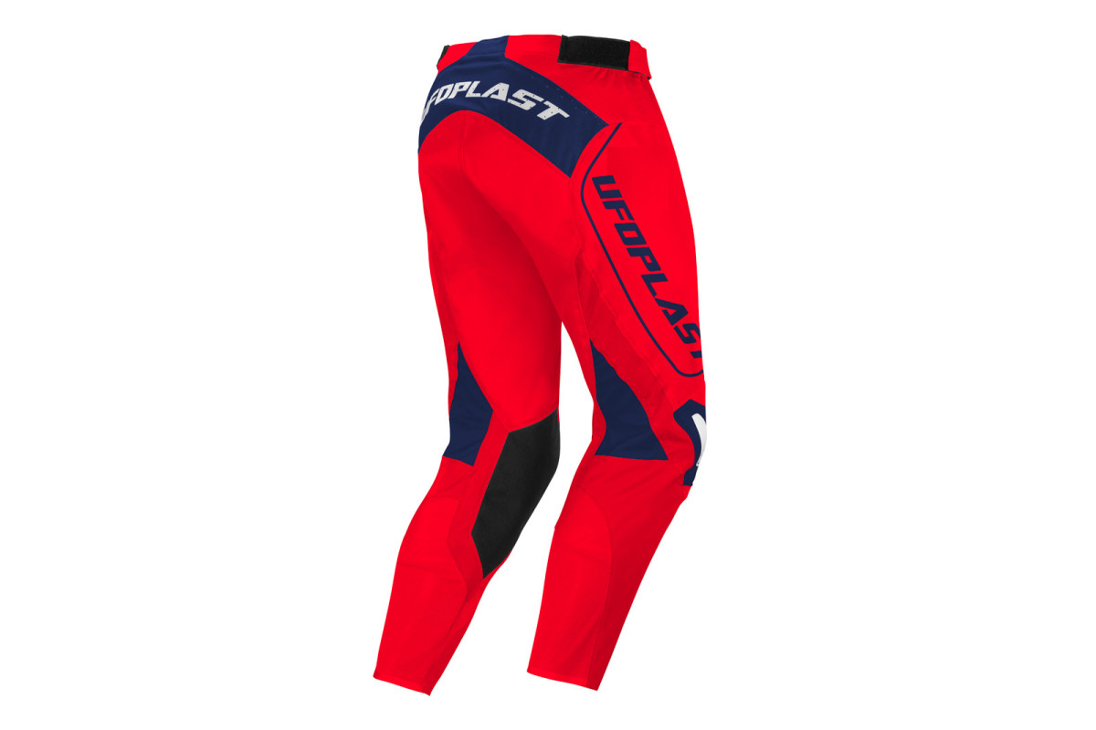 Motocross Ares pants for kids red and blue - CLOTHING - PX13007-BC - Ufo Plast