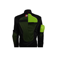 Taiga enduro jacket with protections included neon yellow - Jackets - JA13002-KD - Ufo Plast