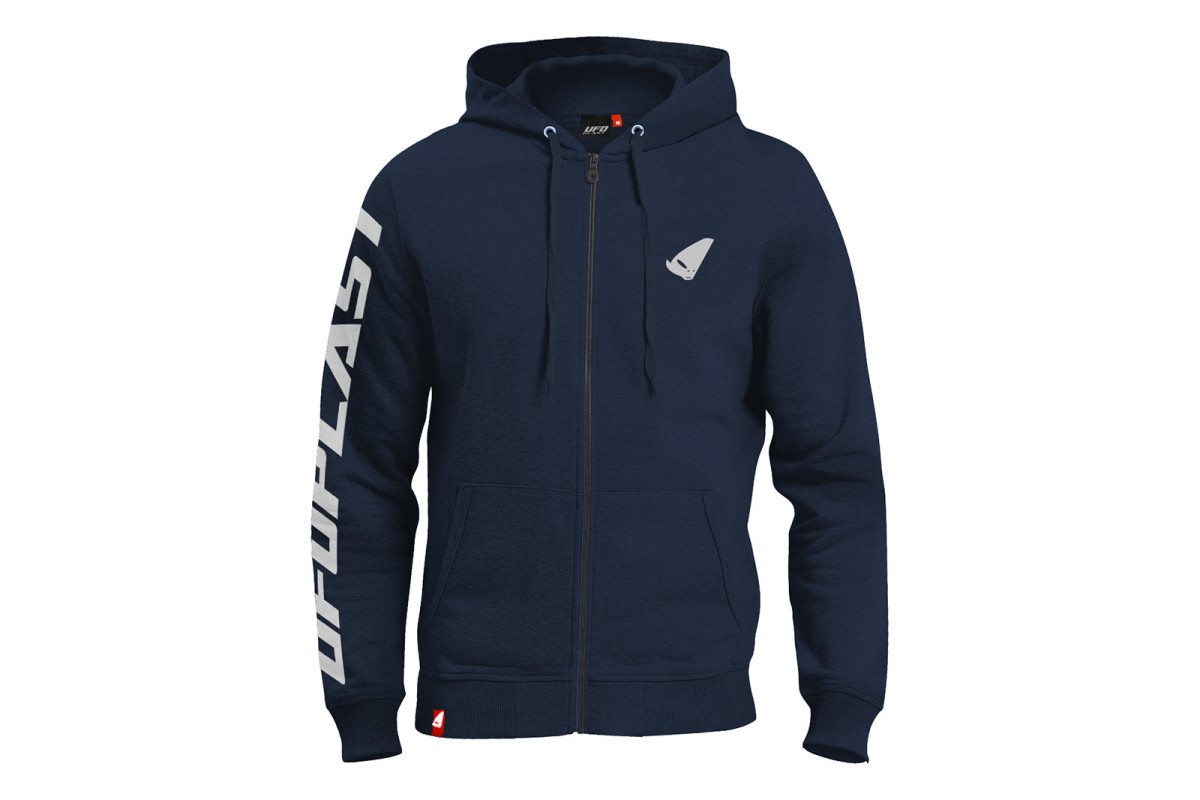 Blue Hooded Sweatshirt - Sweatshirts - MG04553 - Ufo Plast