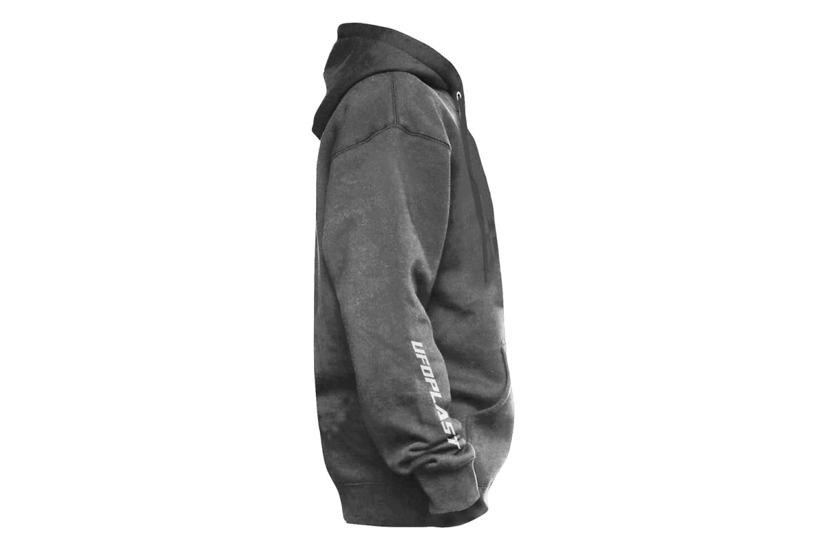 Gray Hooded Sweatshirt - Sweatshirts - MG04552 - Ufo Plast