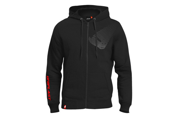 Black Hooded Sweatshirt - Sweatshirts - MG04551 - Ufo Plast