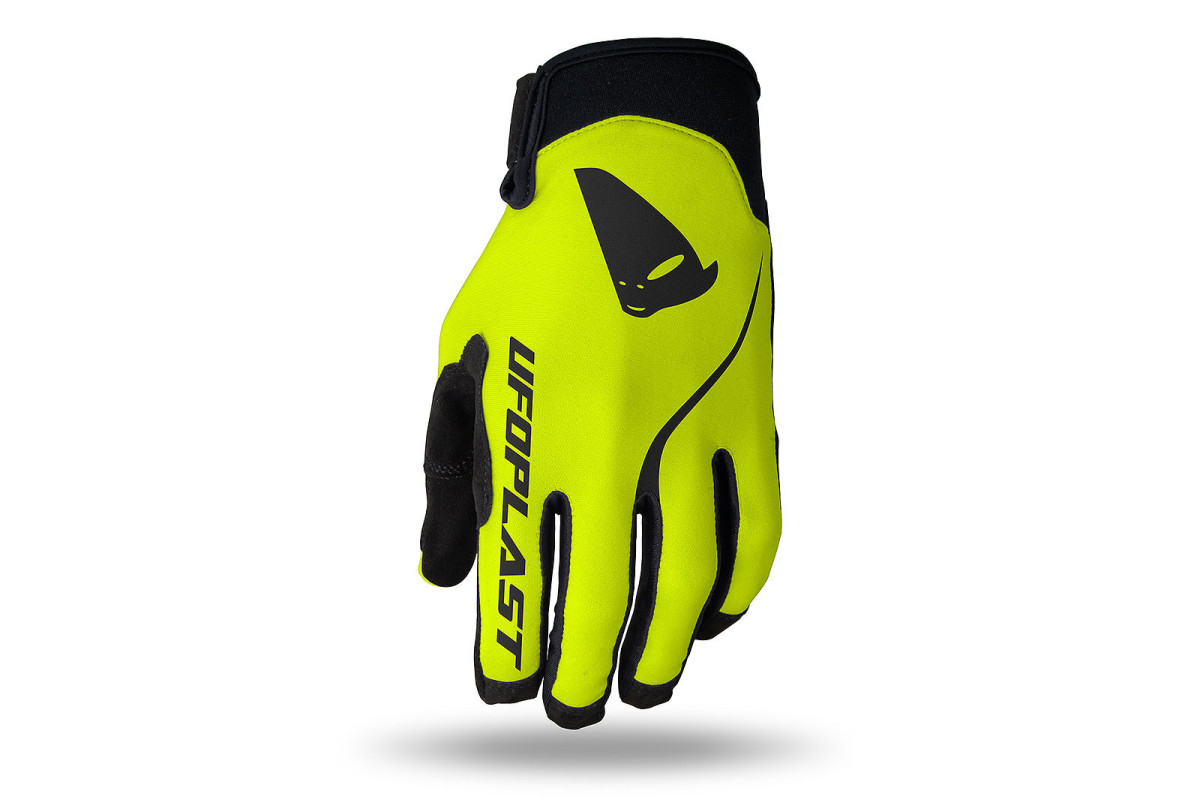 Skyline kids motocross enduro gloves neon yellow - Gloves - GL13004-D - Ufo Plast