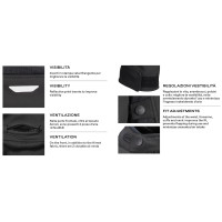 Sirles Men's urban jacket with internal protections - Jackets - JA13006 - Ufo Plast