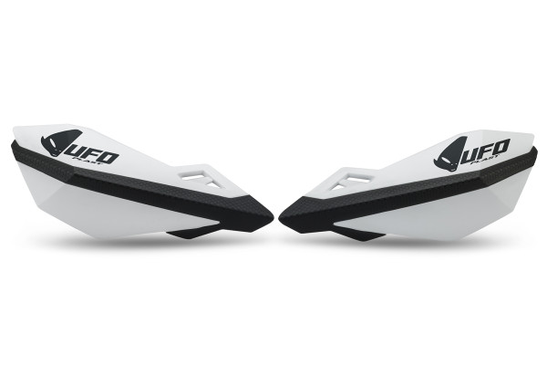 Handguards white Traxion - Ufo Plast