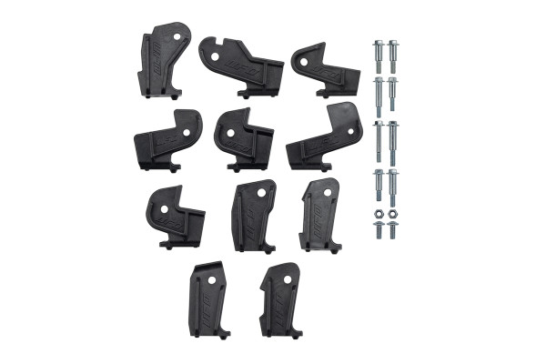 mounting kit on levers black for Flame handguards - Ufo Plast