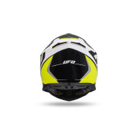 Intrepid Motocross Helmet white, black, neon yellow - Helmets - HE13401-WK - Ufo Plast