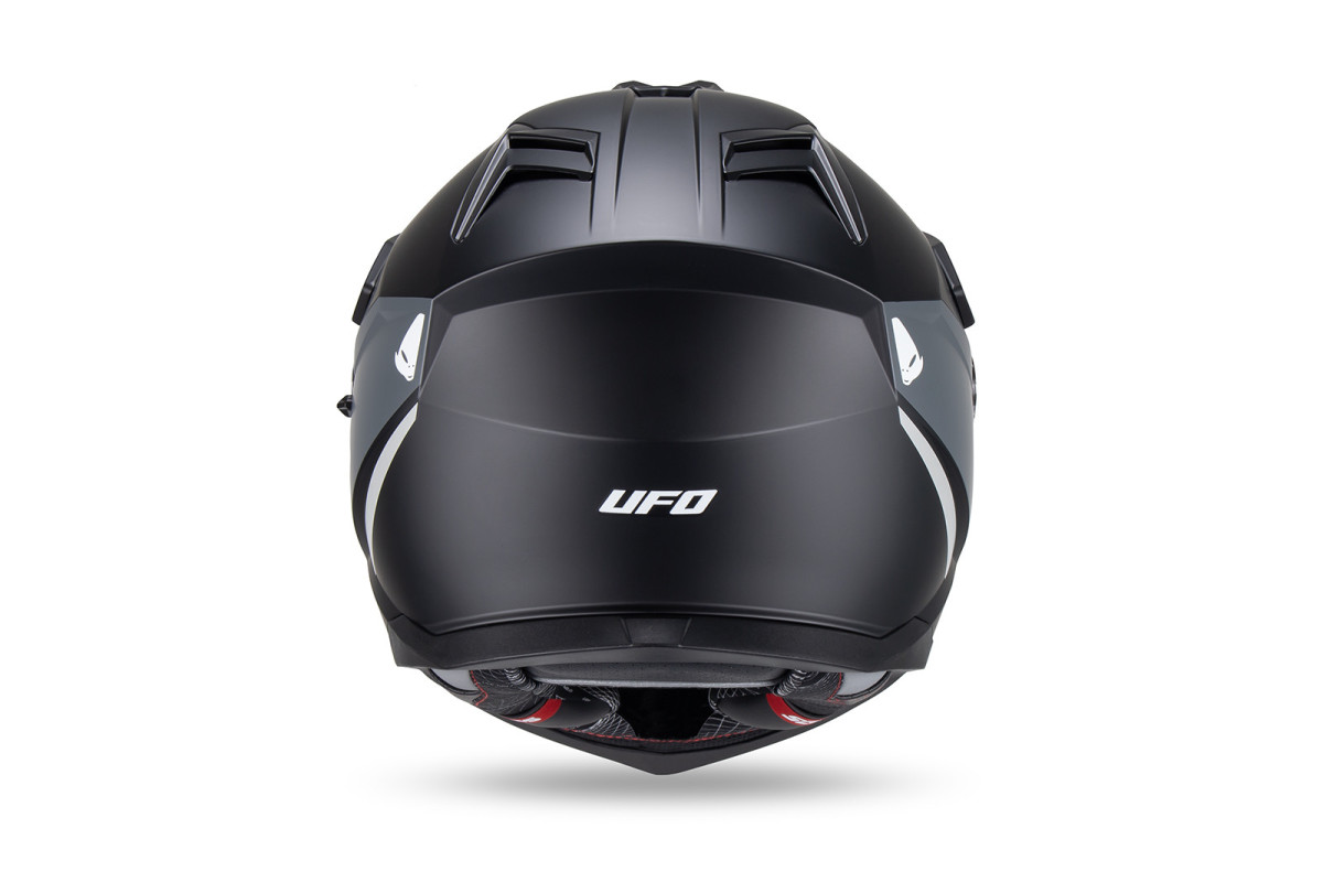 Cosmos Tourer Crossover helmet black grey - Helmets - HE13006-KK - Ufo Plast