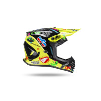Motocross helmet for kids Korey yellow and black - Helmets - HE13600-DU - Ufo Plast