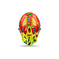Motocross helmet for kids Korey yellow, red and blue - Helmets - HE13600-BU - Ufo Plast Motocross helmet for kids Korey yellow, red and blue - Helmets - HE13600-BU - Ufo Plast