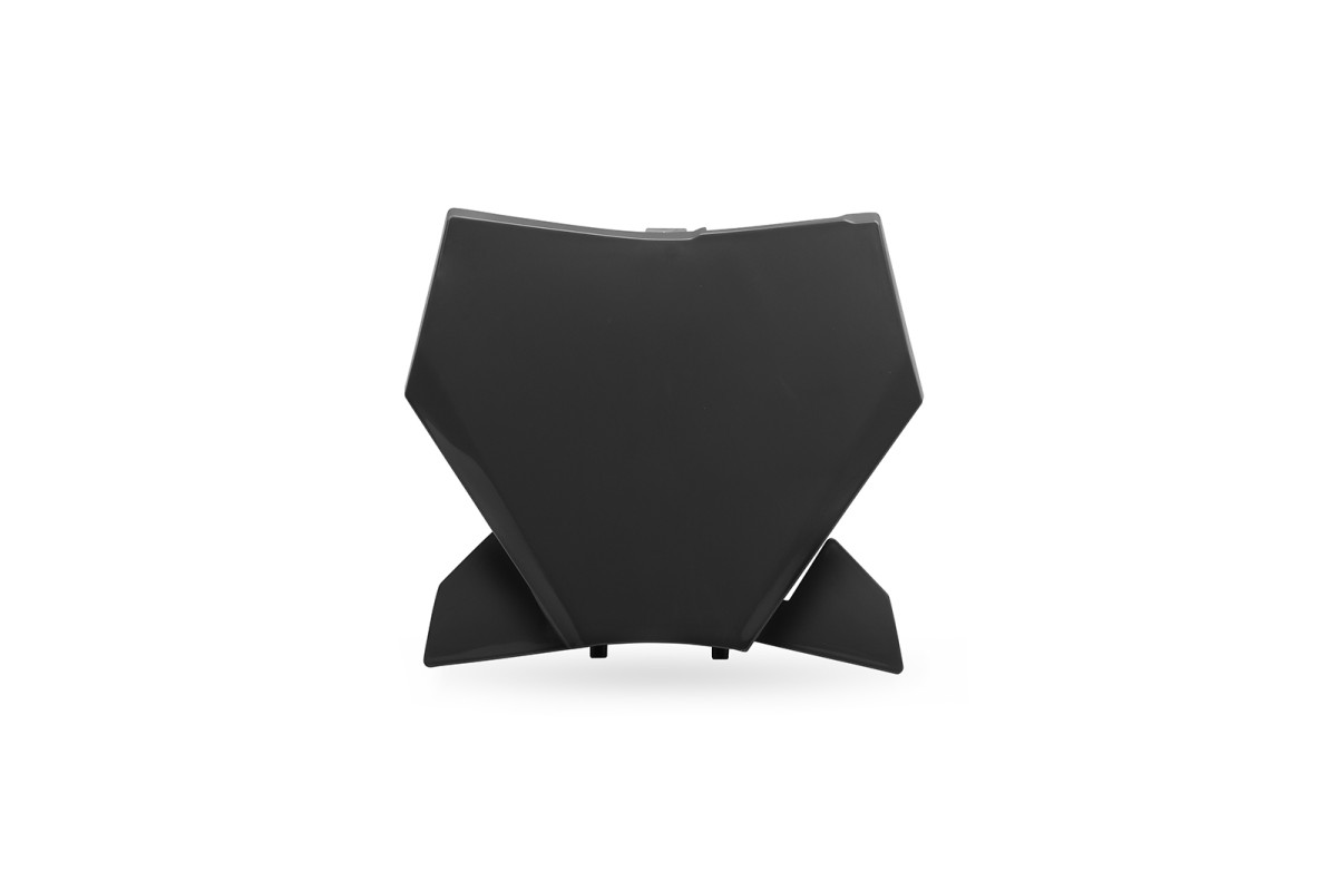 Front Number Plate black compatible Ktm SX 85 (2025-26) - REPLICA PLASTICS - KT05029-001 - Ufo Plast