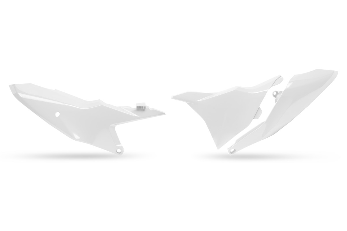 Side Panels white compatible Ktm SX 85 (2025-26) - REPLICA PLASTICS - KT05031-042 - Ufo Plast