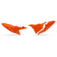 Side Panels orange compatible Ktm SX 85 (2025-26) - REPLICA PLASTICS - KT05031-127 - Ufo Plast