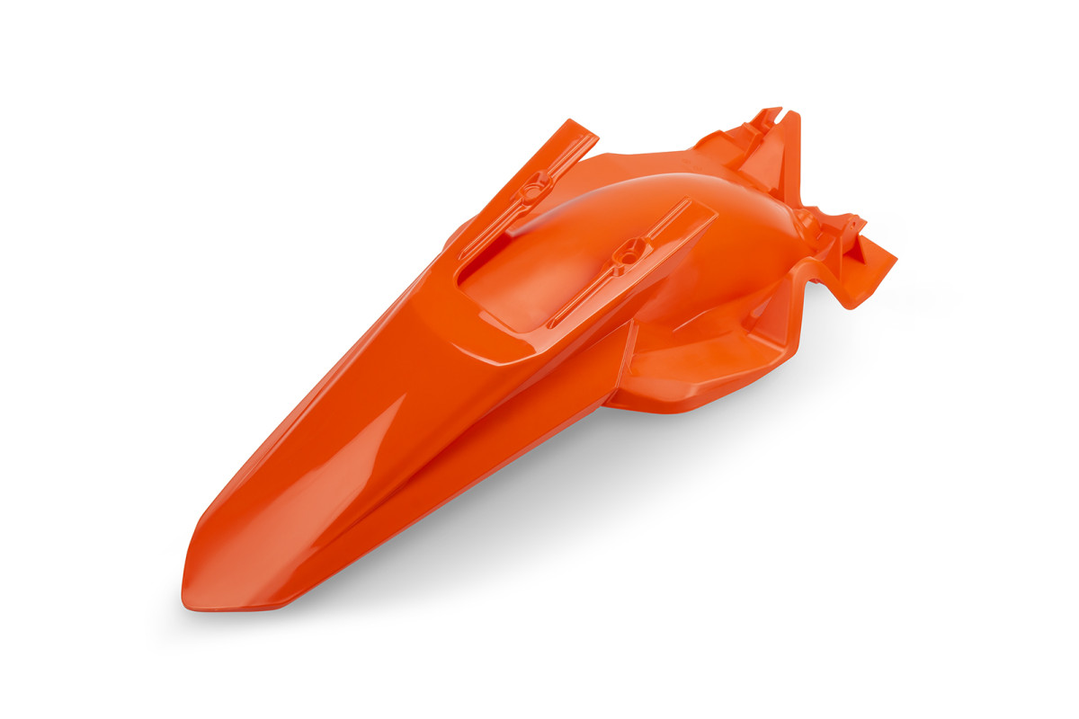 Rear Fender orange compatible Ktm SX 85 (2025-26) - REPLICA PLASTICS - KT05032-127 - Ufo Plast