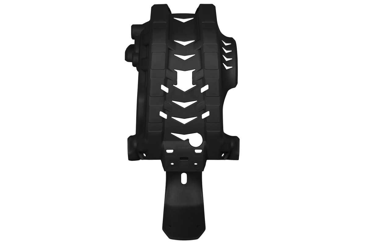 Skid-Plate black compatible Gas Gas / Ktm / Husqvarna - REPLICA PLASTICS - KT05040-001 - Ufo Plast