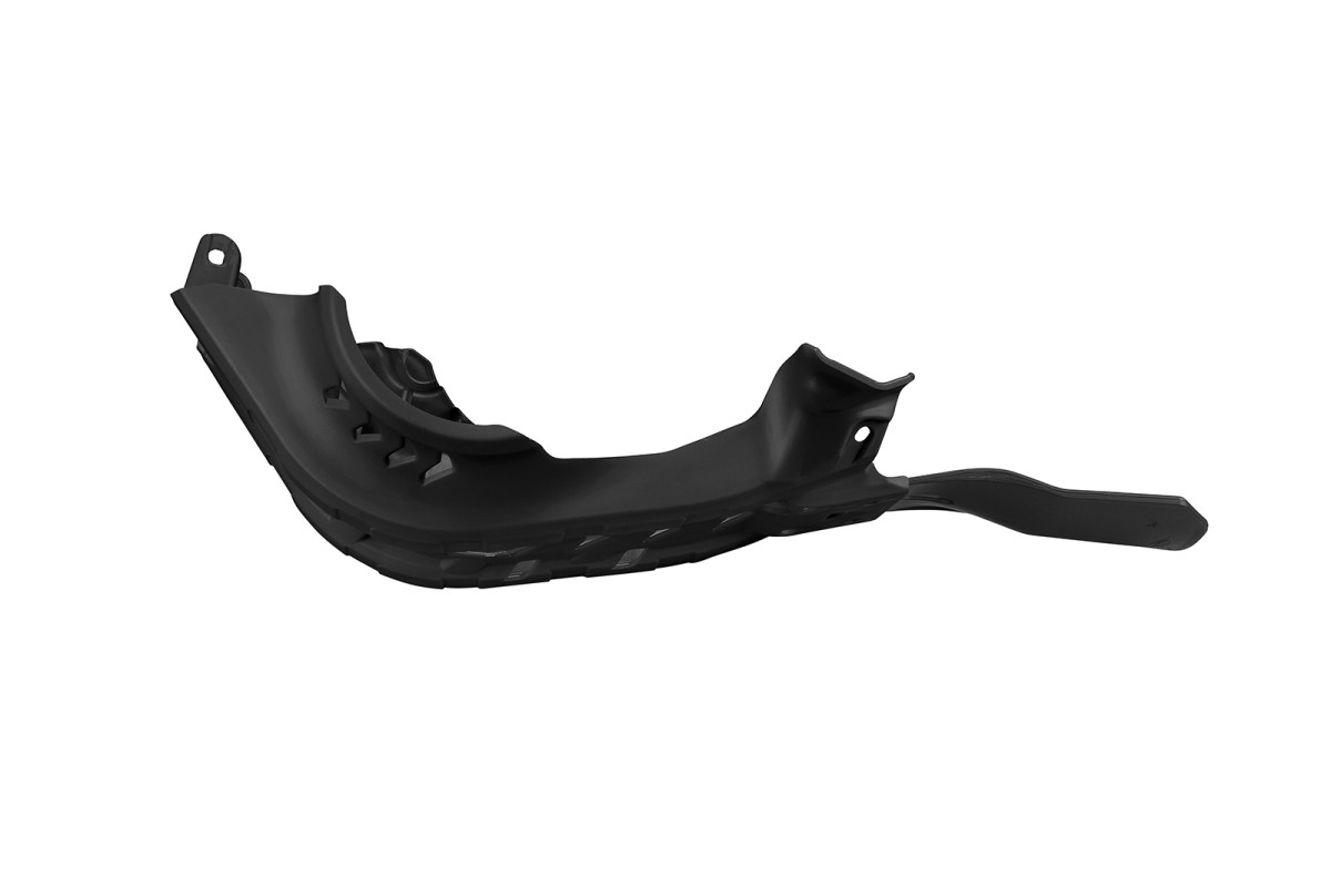 Skid-Plate black compatible Gas Gas / Ktm / Husqvarna - REPLICA PLASTICS - KT05040-001 - Ufo Plast