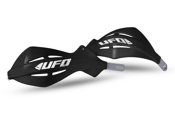 Motocross handguards Alu black - UFO Plast