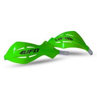 Motocross handguards Alu oversize green - UFO Plast