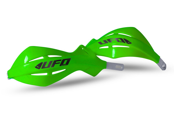 Motocross handguards Alu oversize green - UFO Plast