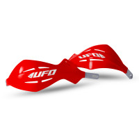 Motocross handguards Alu oversize red - UFO Plast