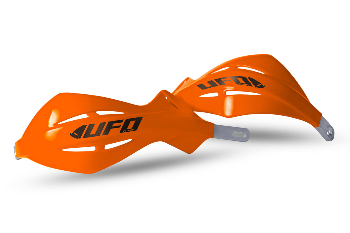 Motocross handguards Alu oversize orange - UFO Plast