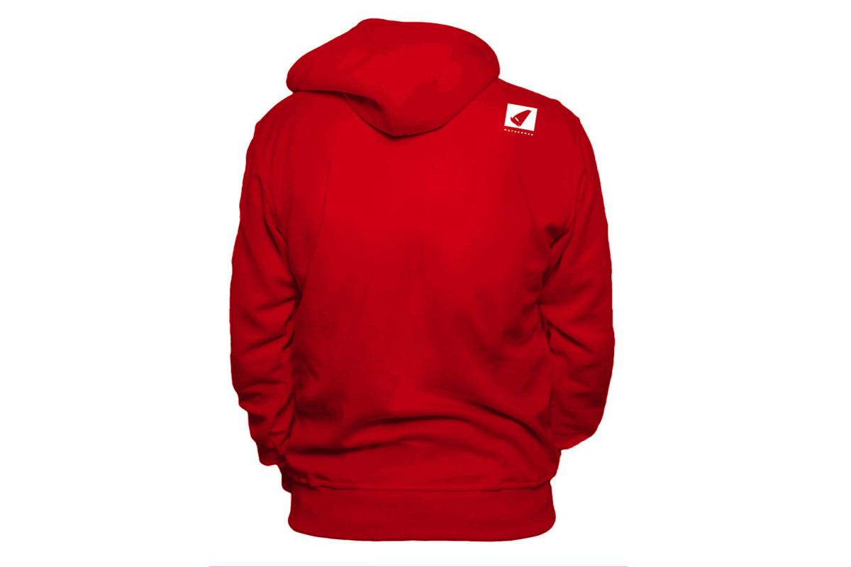 Hooded sweatshirt red - Ufo Plast MG04565