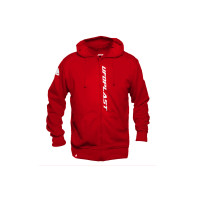 Long-sleeved hooded sweatshirt, red - Ufo Plast MG04565