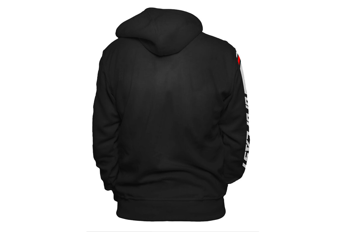 Hooded sweatshirt black