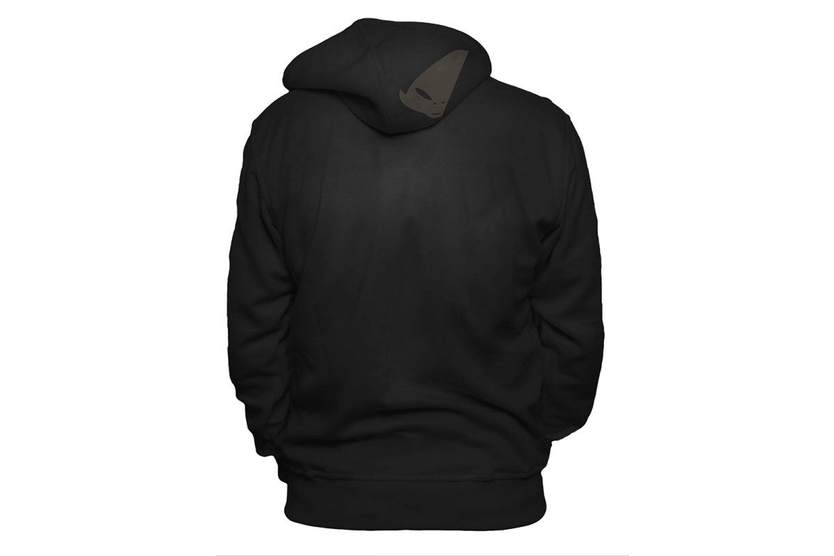 Hooded sweatshirt black