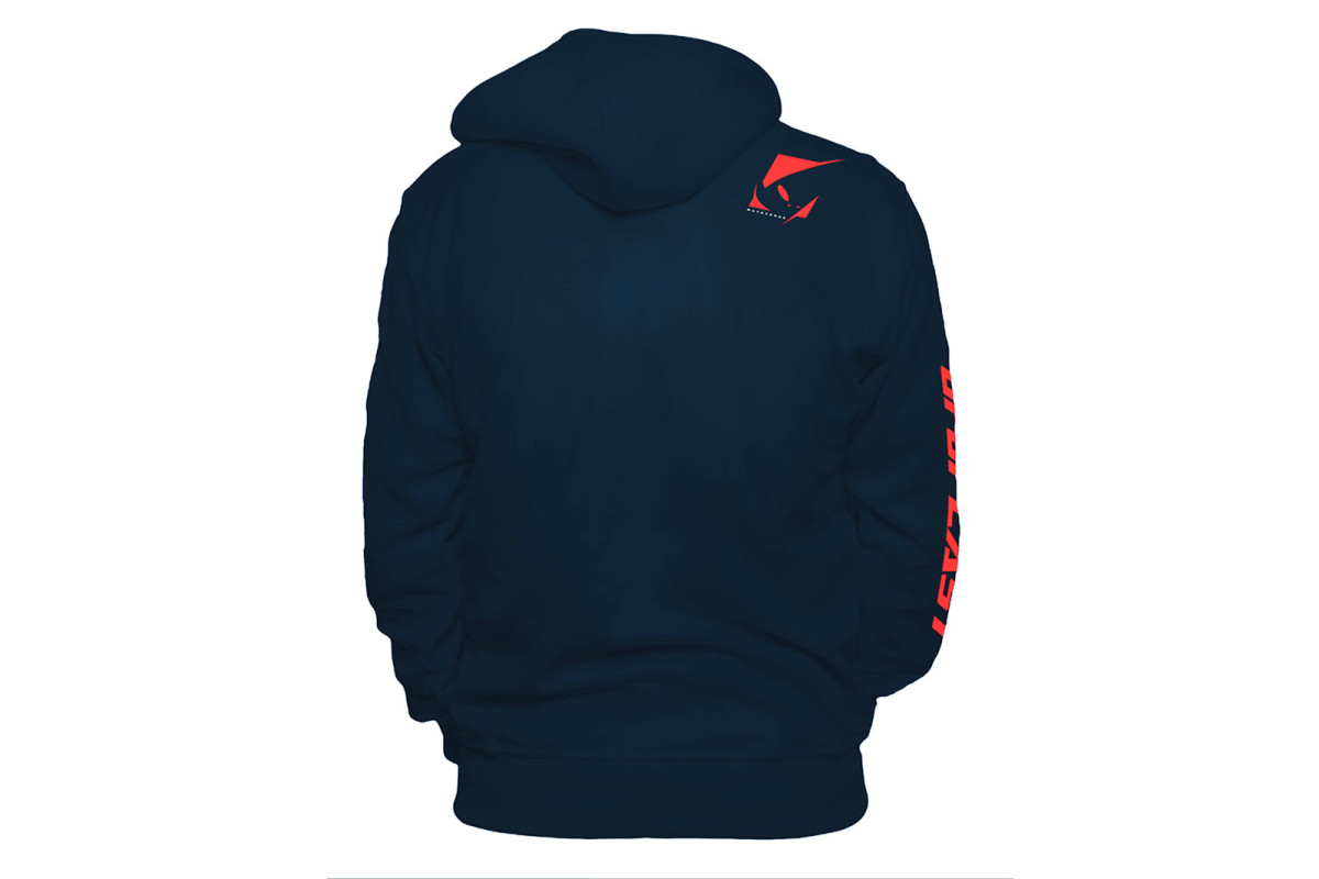 Hooded sweatshirt blue