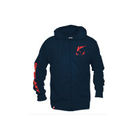Long-sleeved hooded sweatshirt, blue - Ufo Plast MG04569