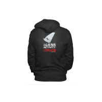 Hooded sweatshirt black