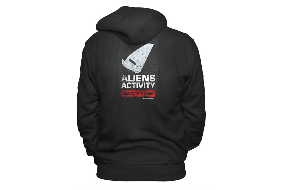 Hooded sweatshirt black
