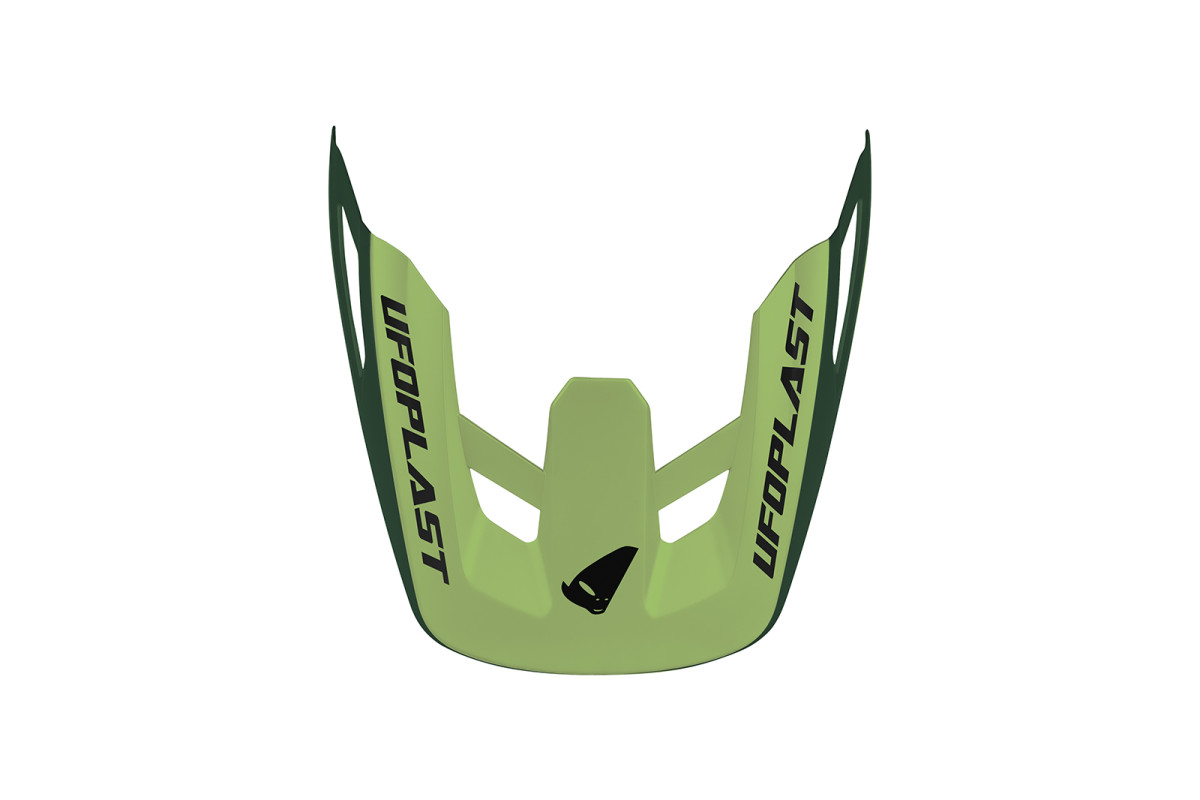 Visor for MTB defcon three helmet green - Ufo Plast