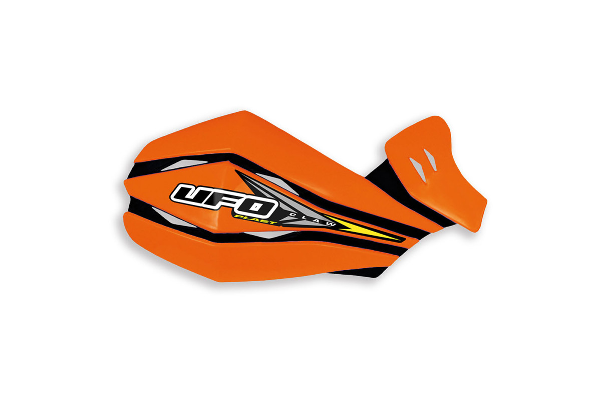 Motocross handguards Claw orange - Ufo Plast