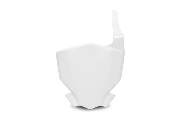 Front Number Plate white - Ufo Plast