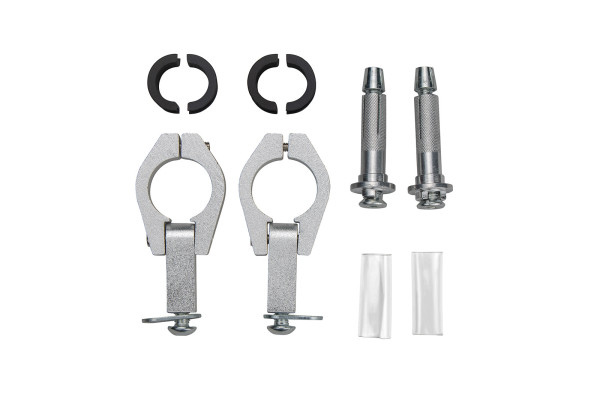 Aluminium mounting kit for Ø 22 & 28 mm Handlebar - Ufo Plast