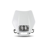 Motocross Ghibli halogen headlight white - UFO Plast Motocross Ghibli halogen headlight white - UFO Plast
